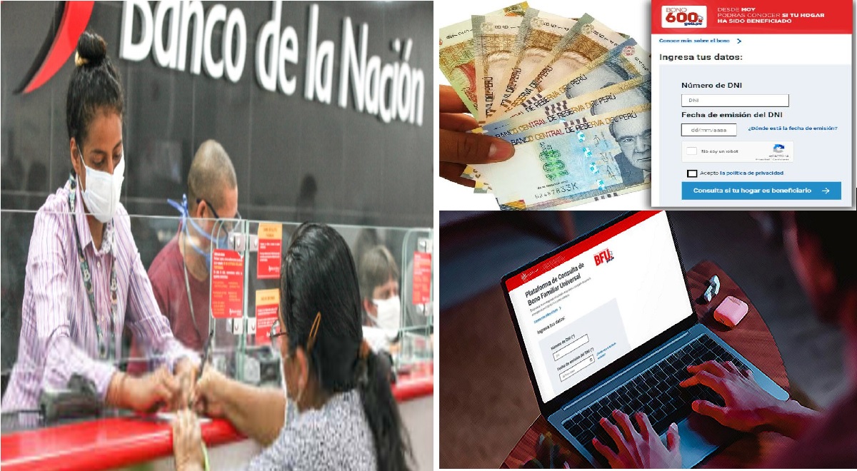 Bono 600 las familias que no tienen beneficiarios de los programas sociales