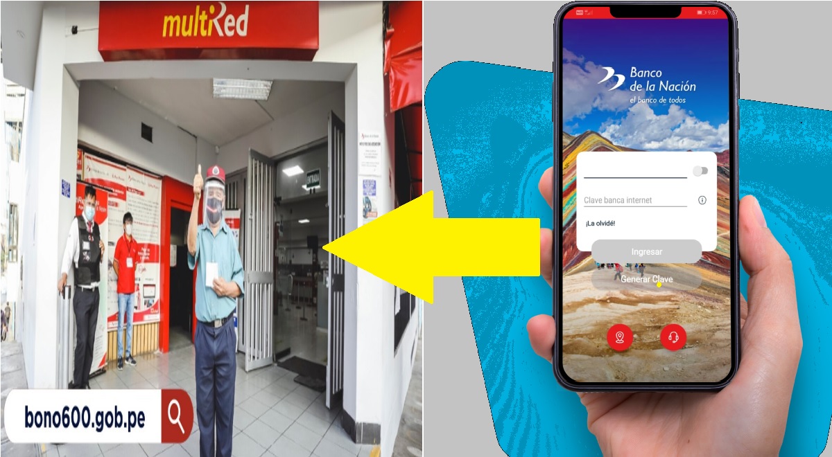Banca celularlar para cobrar los 600