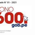 COMUNICADO BONO 600