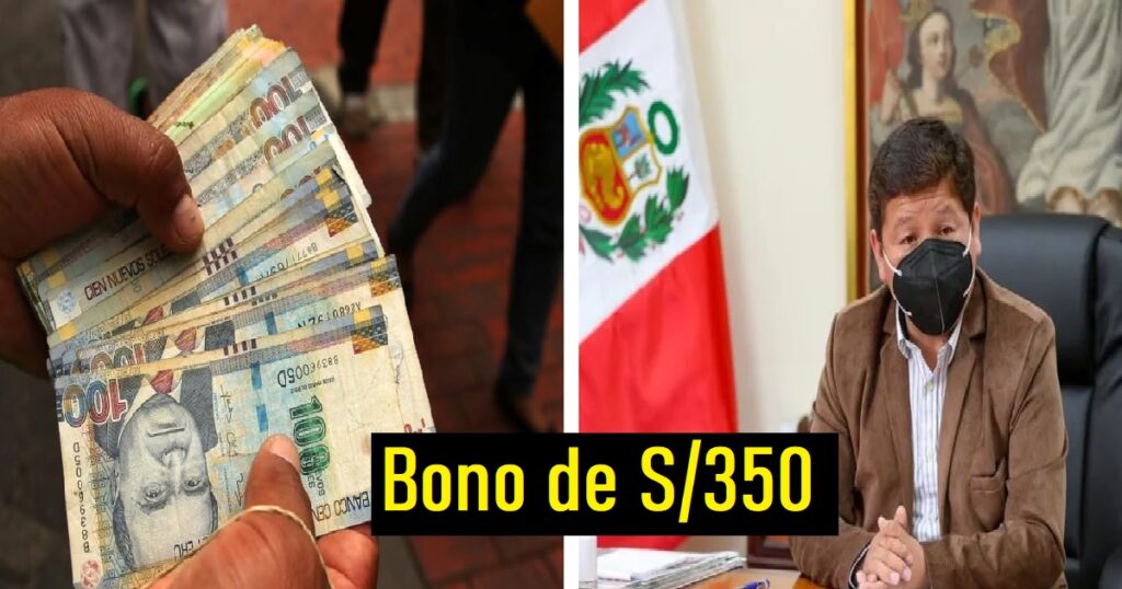 Bono de S/350
