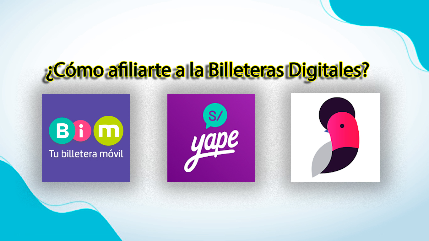 Cómo afiliarte a la Billeteras Digitales para cobrar el bono yanapay