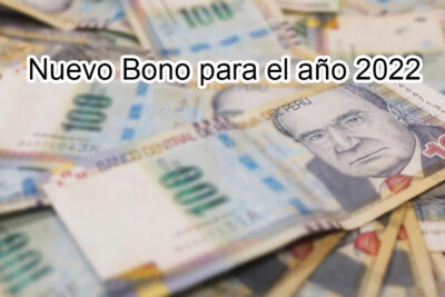 nuevo Bono para el año 2022 