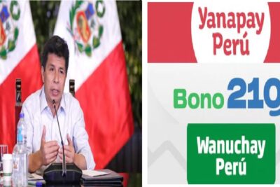 bonos continuara pagando el Gobierno Peruano