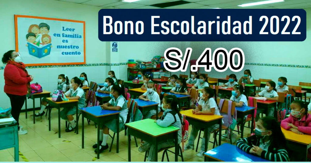 Consulta con tu DNI Bono Escolaridad 2022