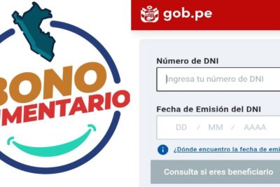 Consulta Bono Alimentario de 270 soles
