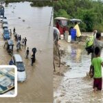 Familias afectadas por las fuertes lluvias