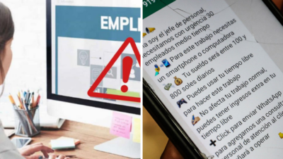 Cómo identificar ofertas laborales falsas en internet