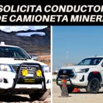 Se Solicita Conductores de Camioneta Minera
