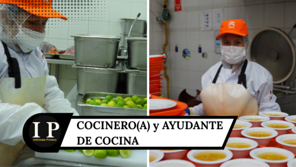 COCINERO y AYUDANTE DE COCINA
