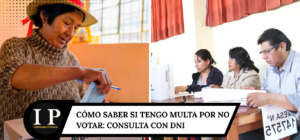 Cómo saber si tengo multa por no votar: consulta con DNI