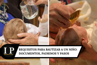 Requisitos para bautizar a un niño: documentos, padrinos y pasos