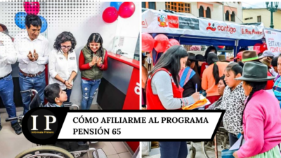 Cómo afiliarme al programa Pensión 65