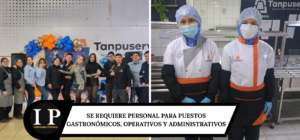 requiere personal para puestos gastronómicos, operativos y administrativos