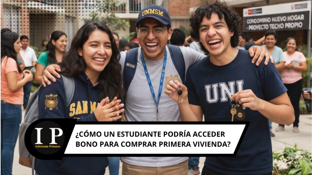 ¿Cómo un estudiante podría acceder Bono para comprar primera vivienda?