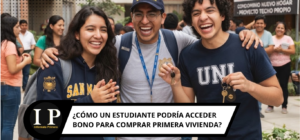 ¿Cómo un estudiante podría acceder Bono para comprar primera vivienda?