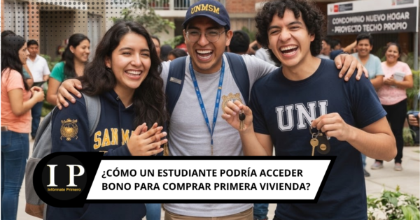 ¿Cómo un estudiante podría acceder Bono para comprar primera vivienda?