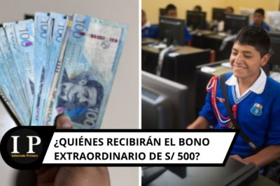 Gobierno peruano confirmó la entrega de un bono extraordinario para estudiante