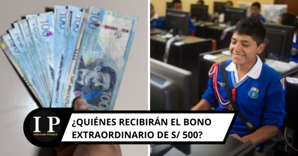 Gobierno peruano confirmó la entrega de un bono extraordinario para estudiante